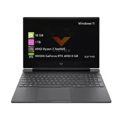 HP - Notebook Gamer Victus Ryzen 7 16GB 512GB SSD RTX4050 15.6 FHD Win11
