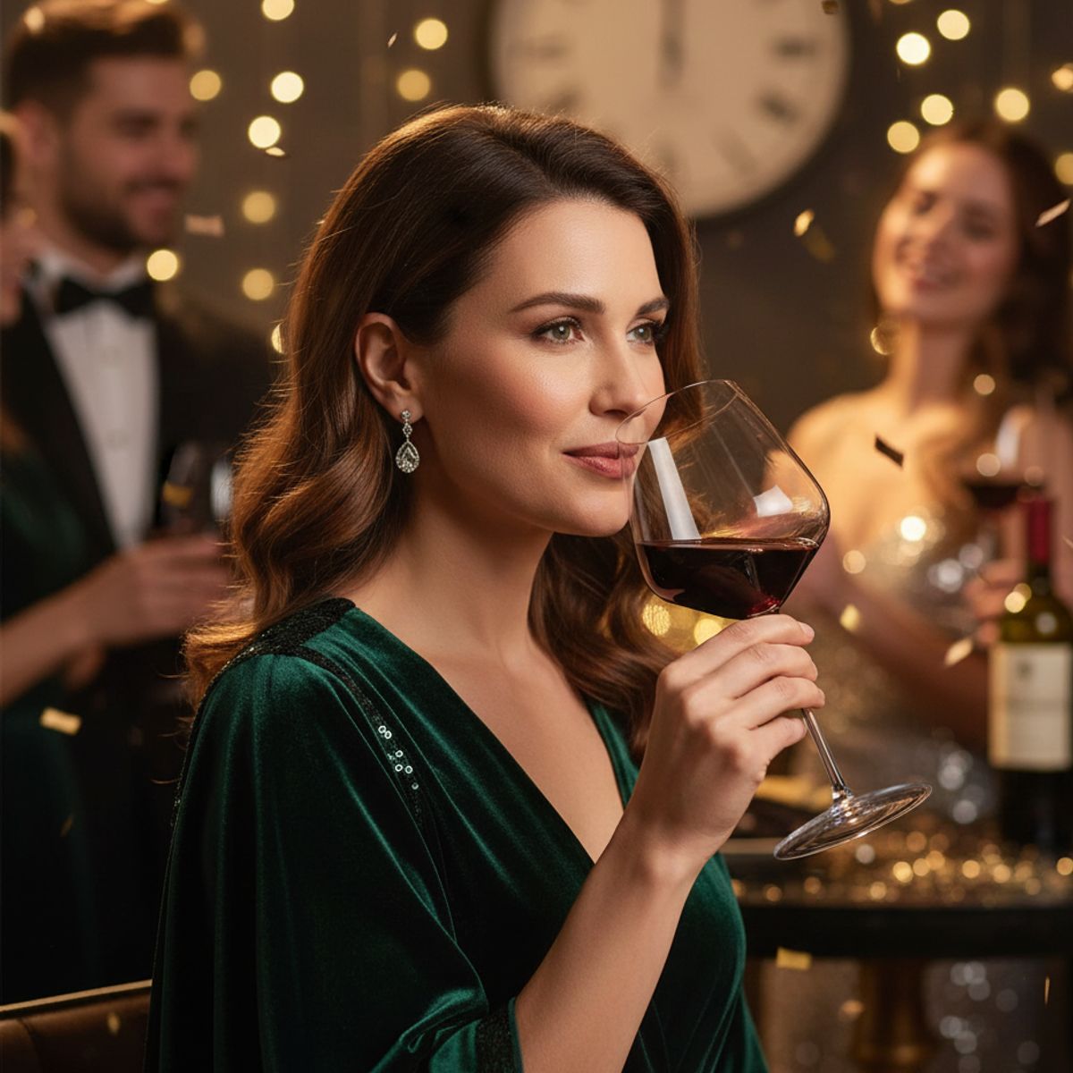 GENERICO - Copas Vino Balon Vidrio 700 Ml Set 6 Elegantes Transparentes