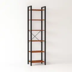 KLIK - Estantería Industrial BlackLine con 6 Repisas