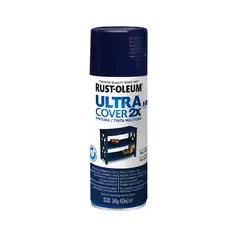 RUST OLEUM - Pintura en Spray Ultra Cover 2X Multiuso Azul Marino Brillante 340 g