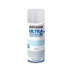RUST OLEUM - Pintura en Spray Ultra Cover 2X Multiuso Transparente Satinado 340 g