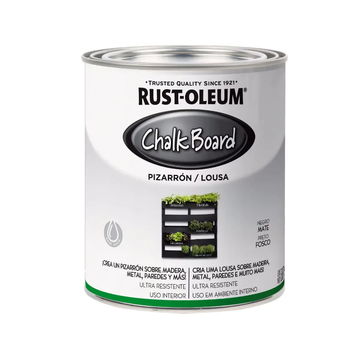 RUST OLEUM - Pintura en Spray Specialty ChalkBoard  Pizarrón Negro 887 ml