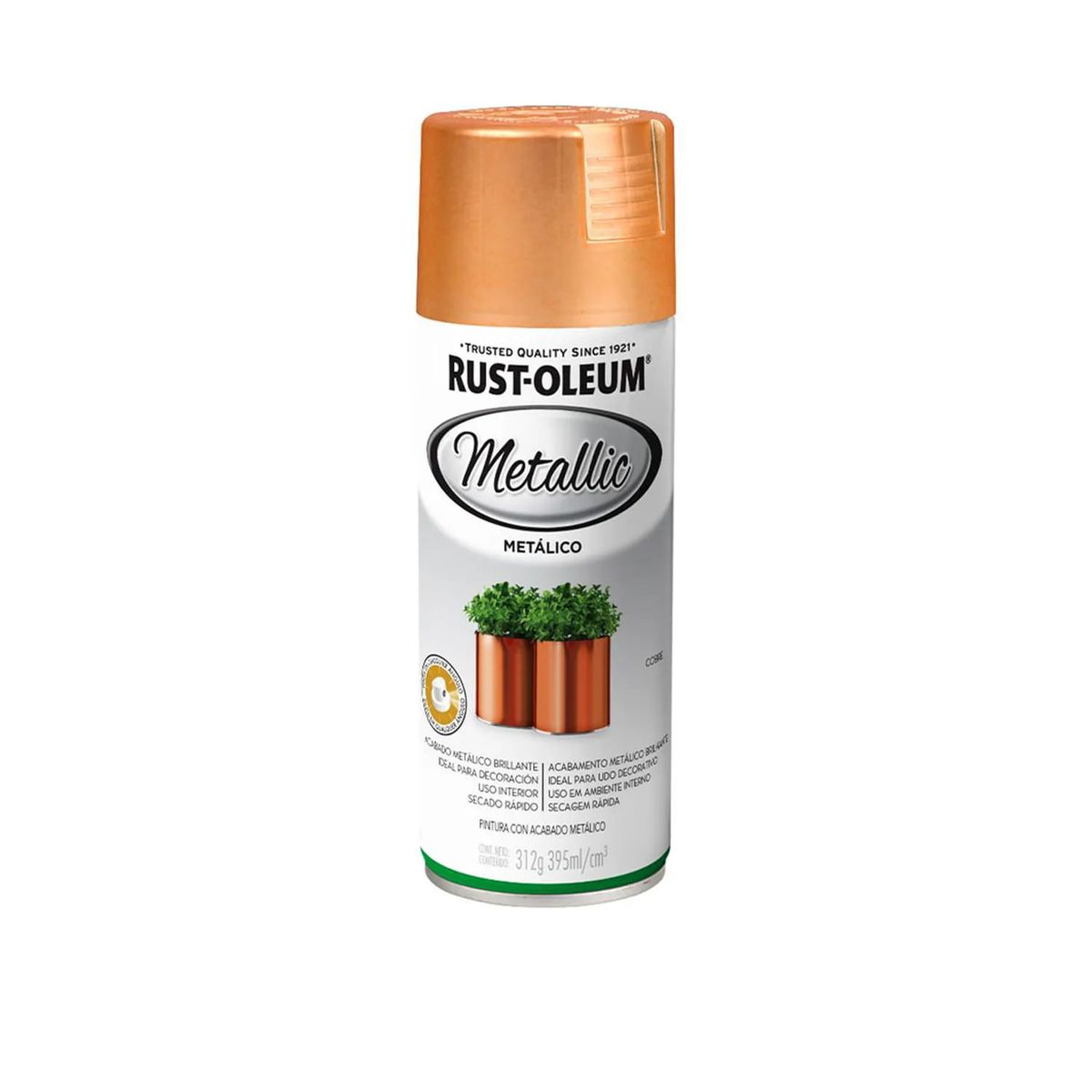 RUST OLEUM - Pintura en Spray Acabado Special Metálico Cobre Brillante 312 g