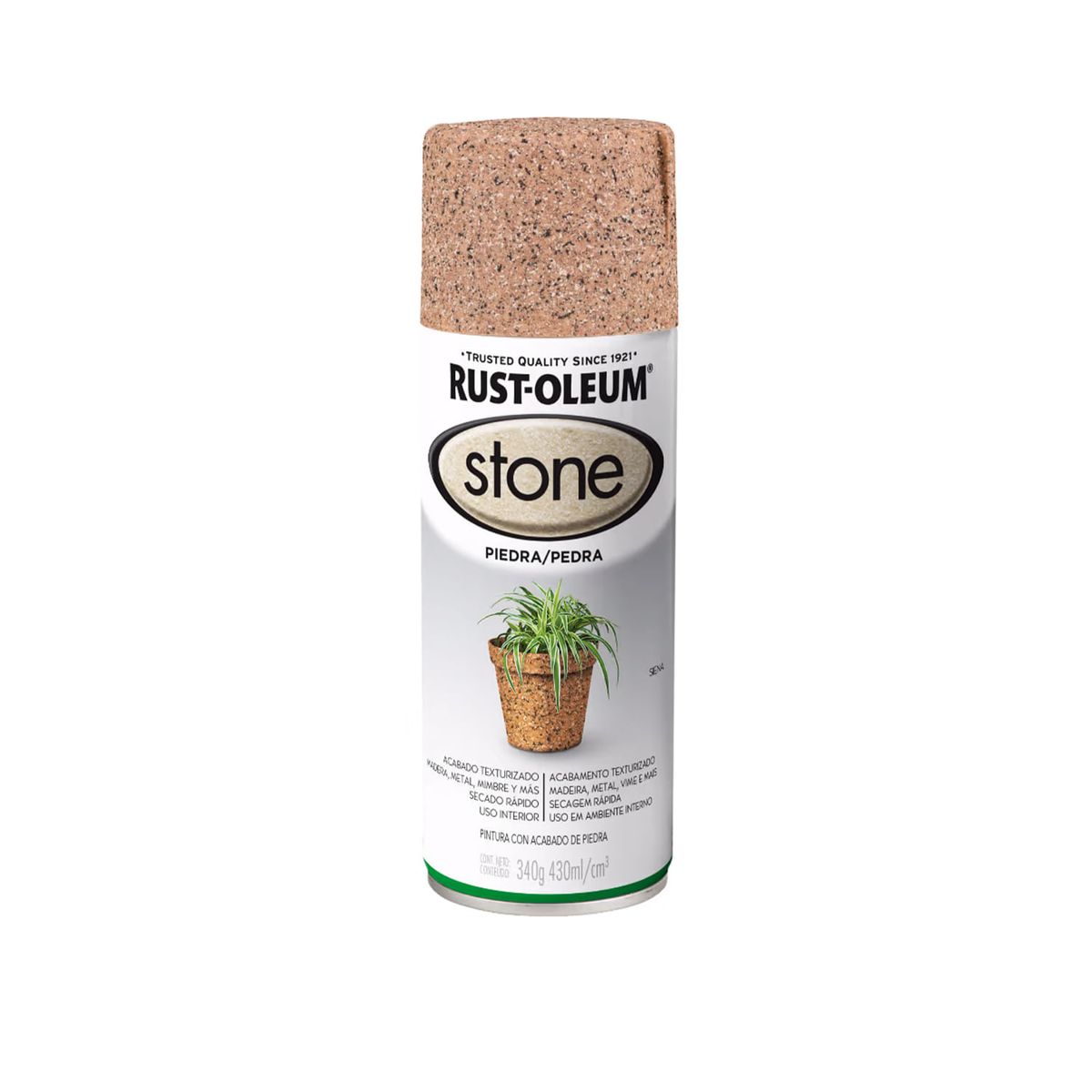 RUST OLEUM - Pintura en Spray Acabado Piedra Siena Texturado 340 g