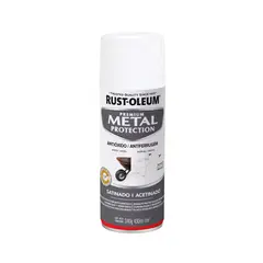 RUST OLEUM - Pintura en Spray Metal Protection Anticorrosivo Blanco Satinado 340 g