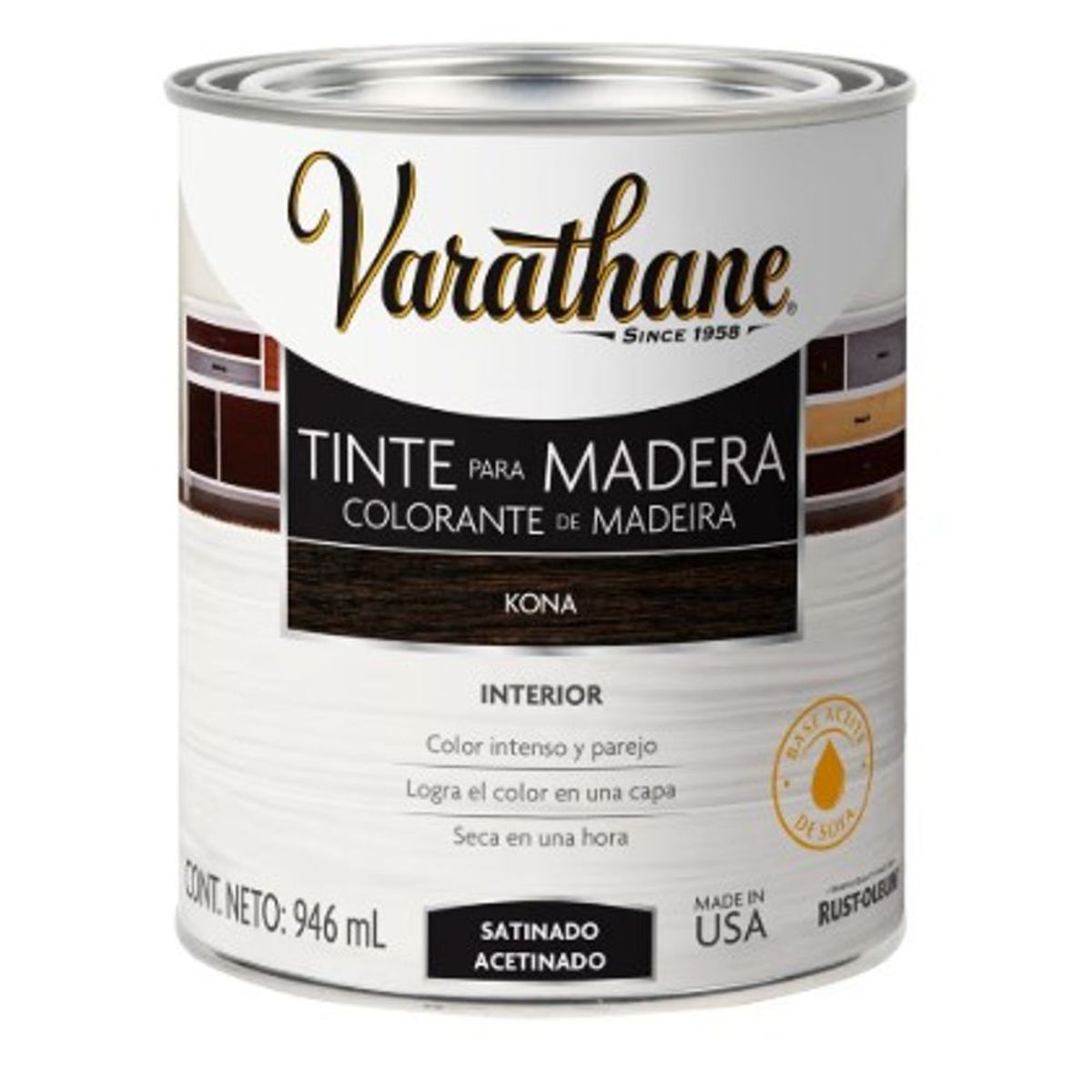 VARATHANE - Tinte para Madera Kona 946 ml