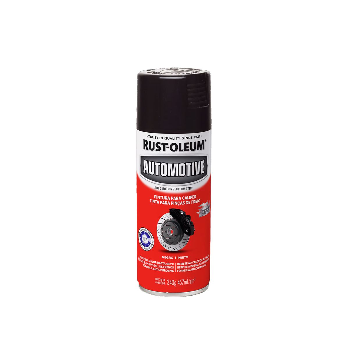 RUST OLEUM - Pintura en Spray Automotive para Caliper Negro 340 g