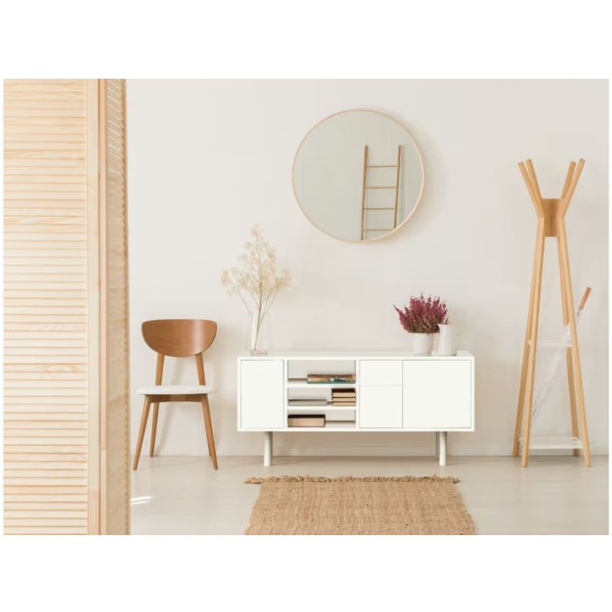 RUST OLEUM - Esmalte al Agua Brochable Blanco Jazmin Satinado 946 ml