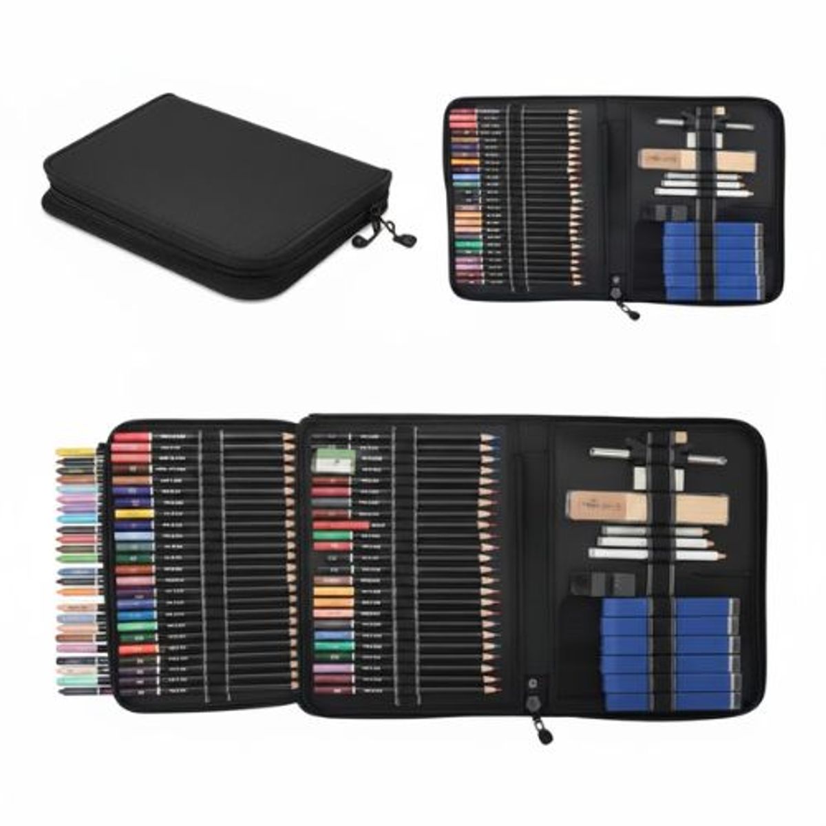 GENERICO - Set De Lapices De Kit De Dibujo 96 Piezas Estuche