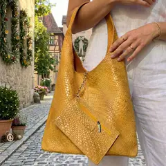 GENERICO - Cartera de cuero italiana Rita Firenze