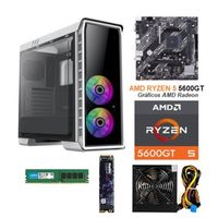 COMPUTADOR GAMER NIVEL BASICO RYZEN 5 5600GT/512 SSD/16GB RAM/700W CLIO