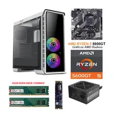 AMD CORP - COMPUTADOR GAMER NIVEL BASICO RYZEN 5 5600GT/512 SSD/16GB RAM/450W GIGABYTE