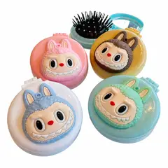 GENERICO - Espejo De Cartera Bubu Espejo Kawaii Con Cepillo