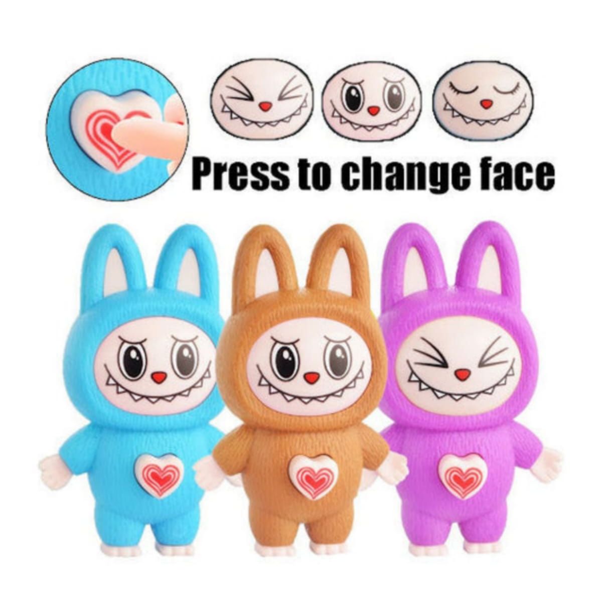 GENERICO - Llavero Bubu Cambia Caritas