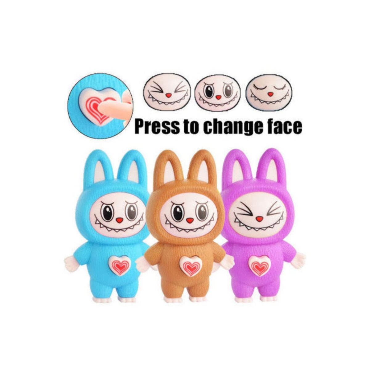 GENERICO - Llavero Bubu Cambia Caritas