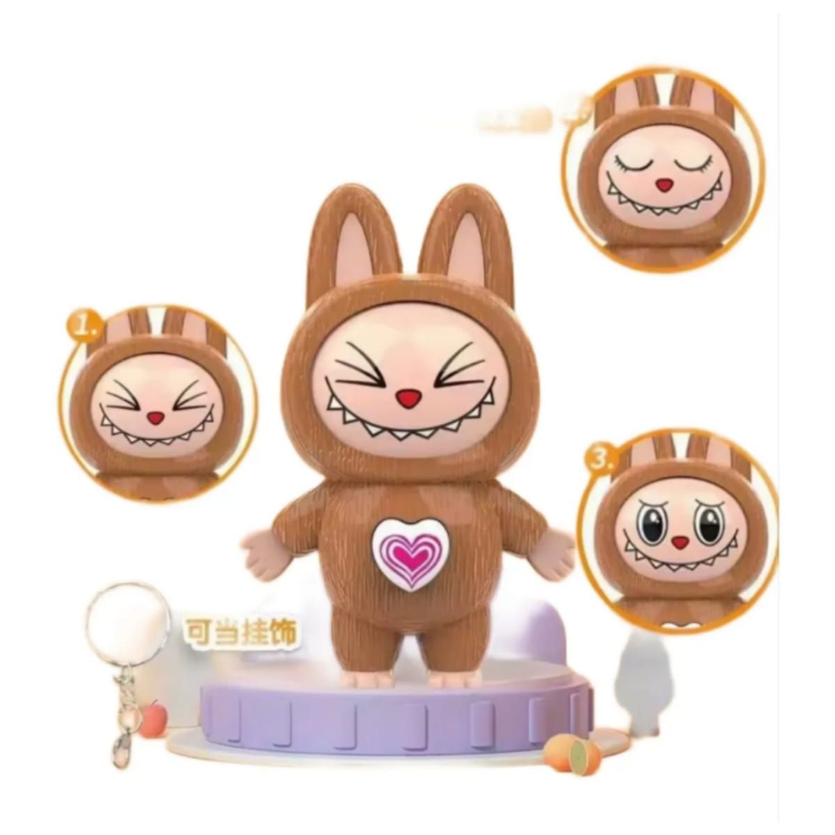 GENERICO - Llavero Bubu Cambia Caritas