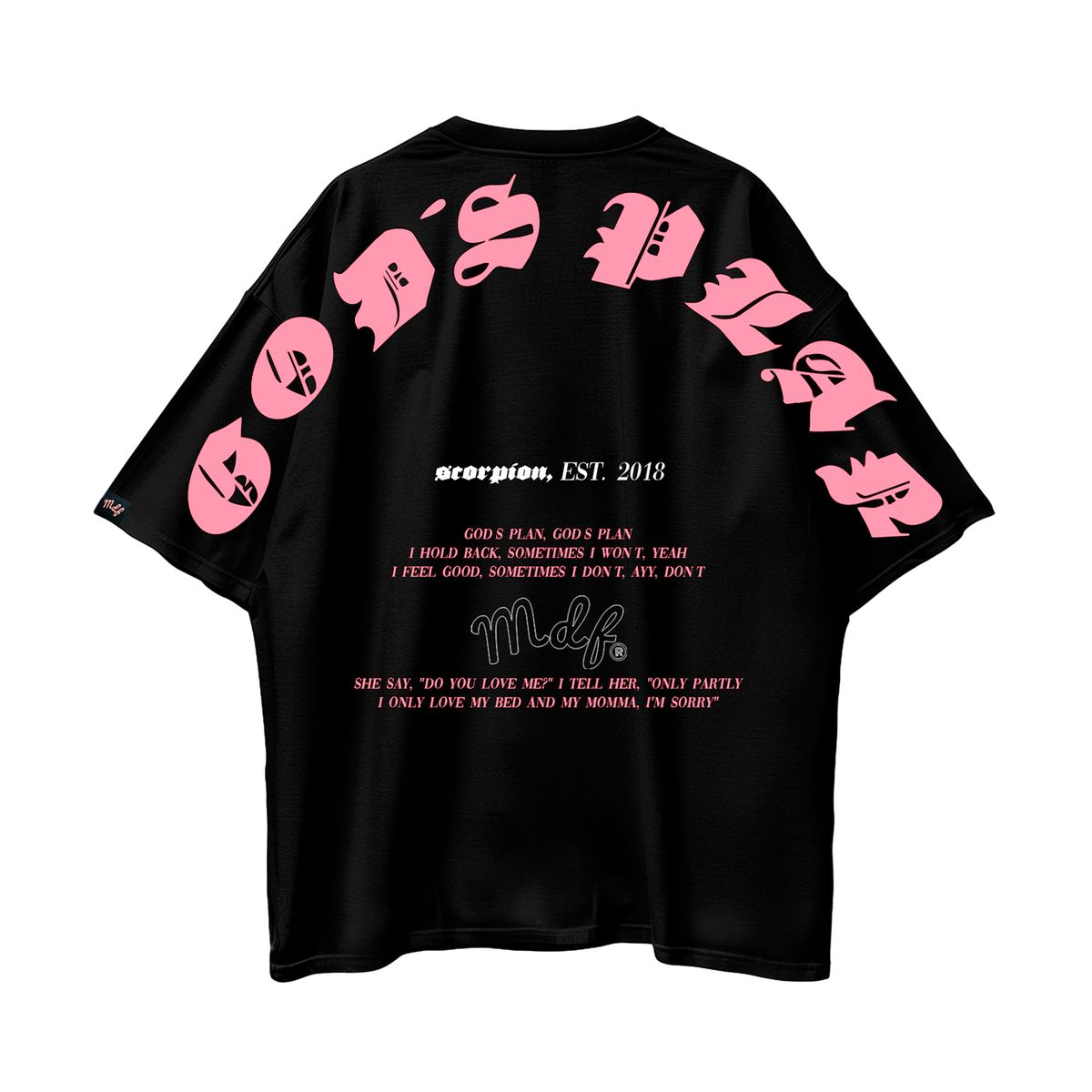 MDF - MDF® Polera GOD´S LYRICS