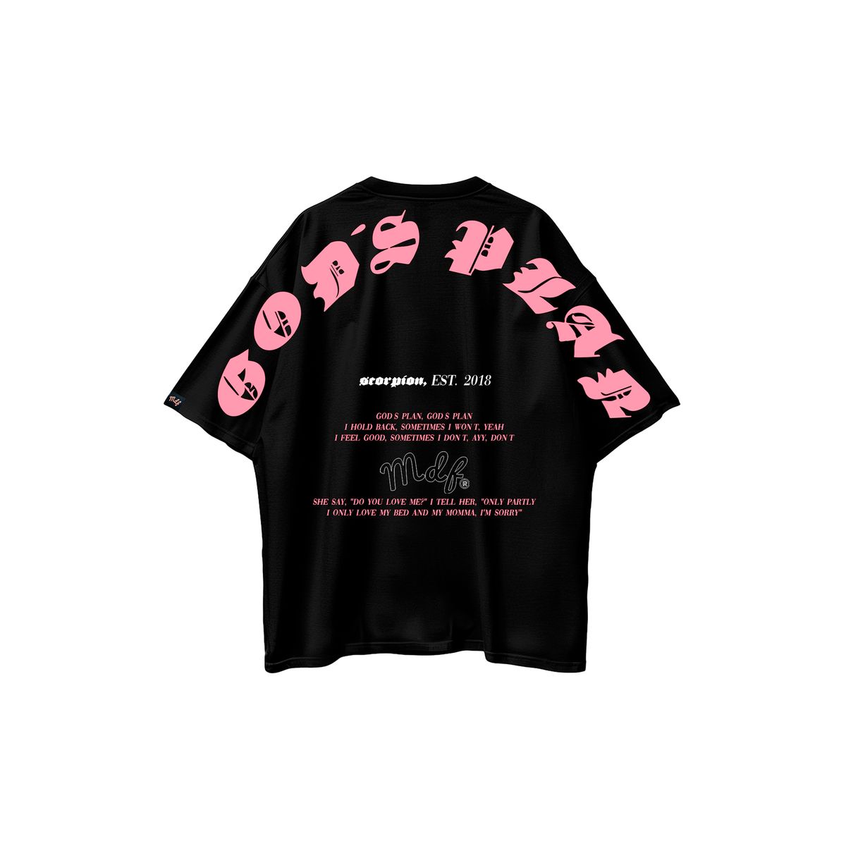 MDF - MDF® Polera GOD´S LYRICS