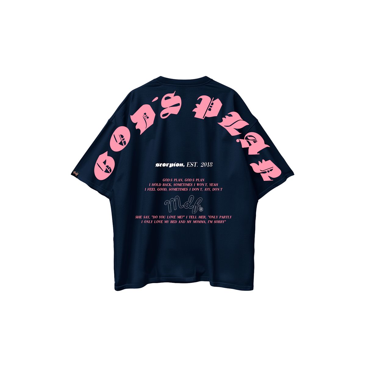MDF - MDF® Polera GOD´S LYRICS