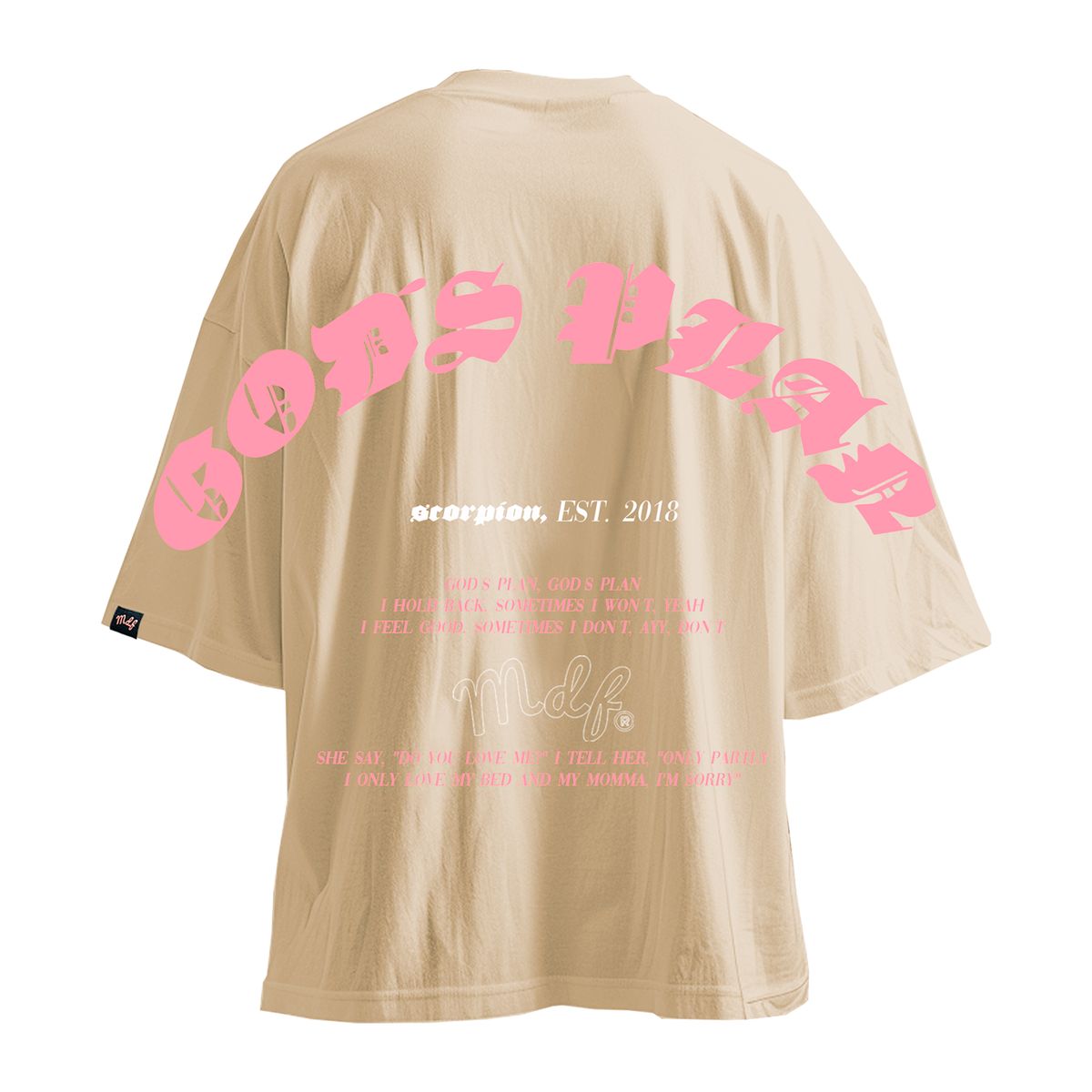 MDF - MDF® Polera GOD´S LYRICS