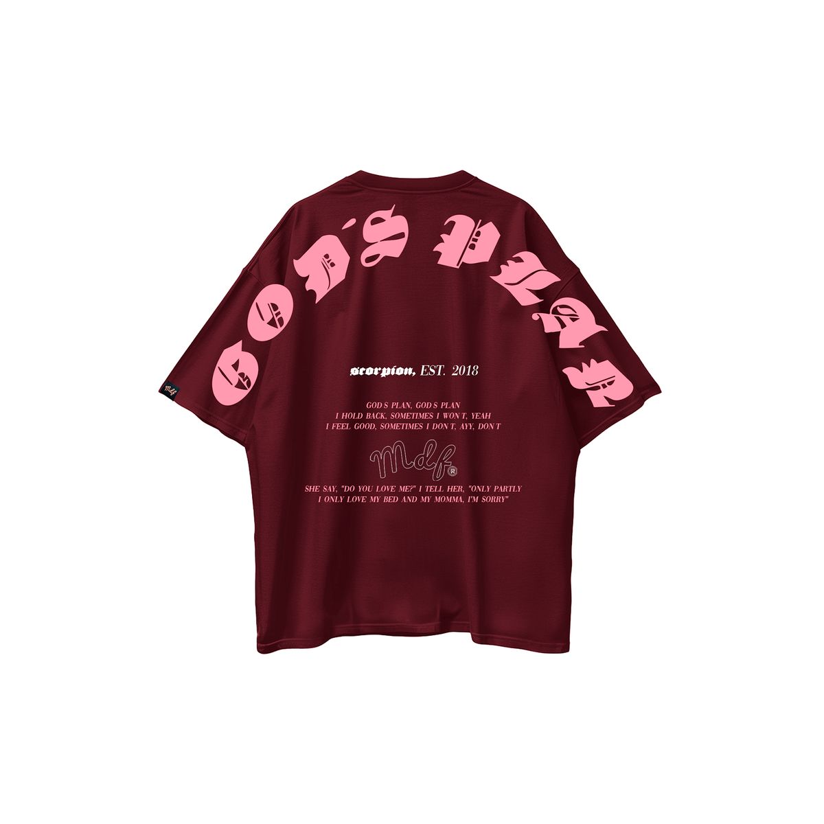 MDF - MDF® Polera GOD´S LYRICS