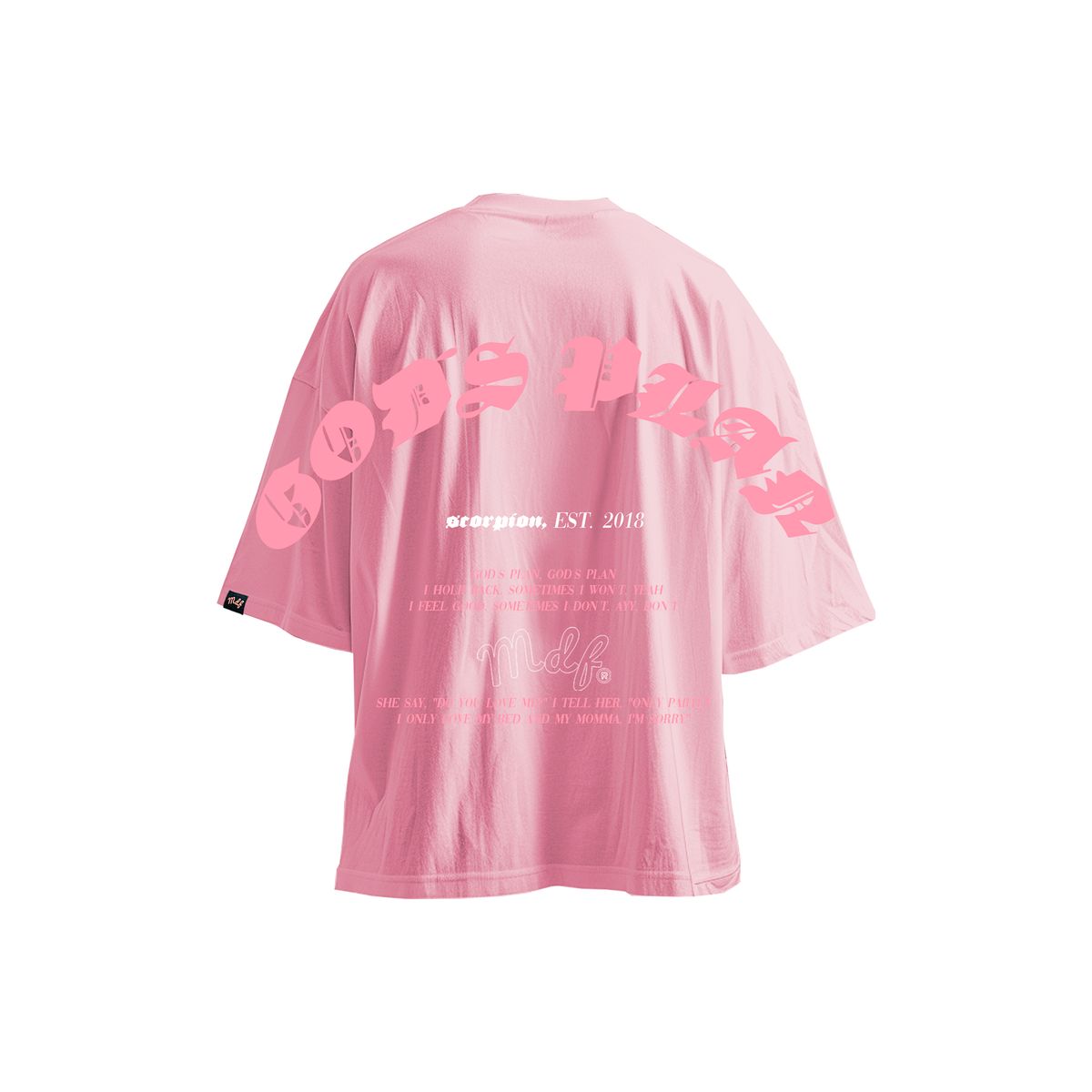 MDF - MDF® Polera GOD´S LYRICS