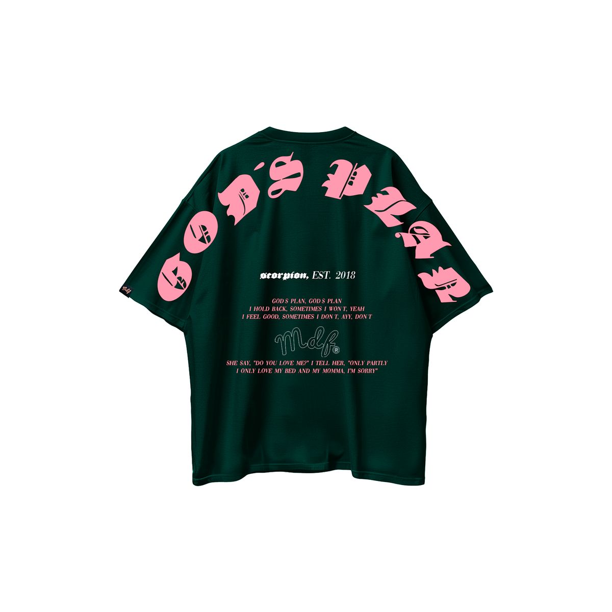 MDF - MDF® Polera GOD´S LYRICS