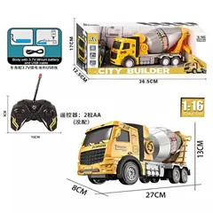 GENERICO - Camion Hormigonero Recargable Con Control Remoto