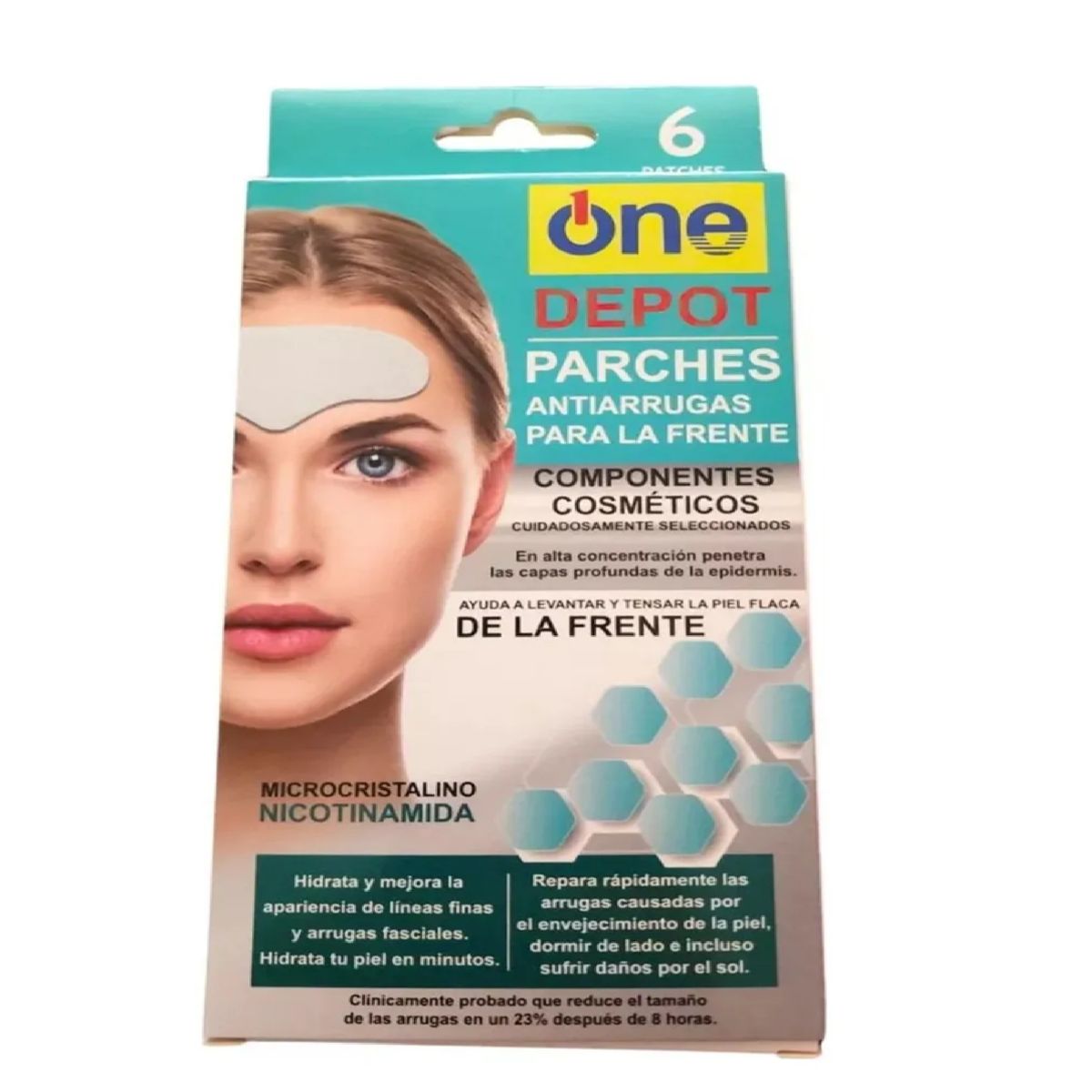 GENERICO - Parches Antiarrugas Para La Frente Microcristalino