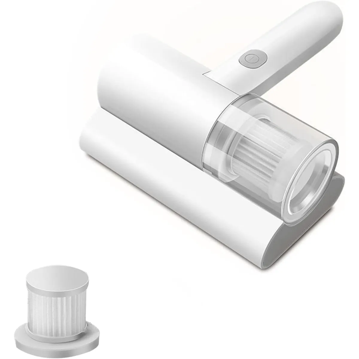 BLUEDREAMER - Aspirador de mano UV apto para colchones eficaz también contra ácaros y polvo en sofás cama