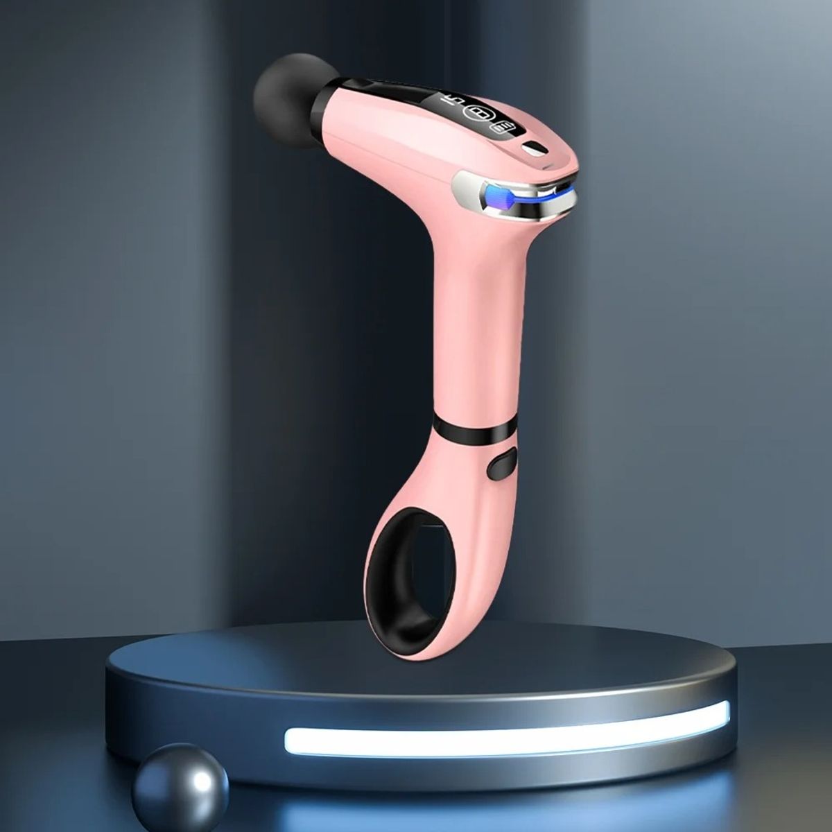 BLUEDREAMER - Pistola de masaje vibratoria separable Masajeador muscular de percusión con