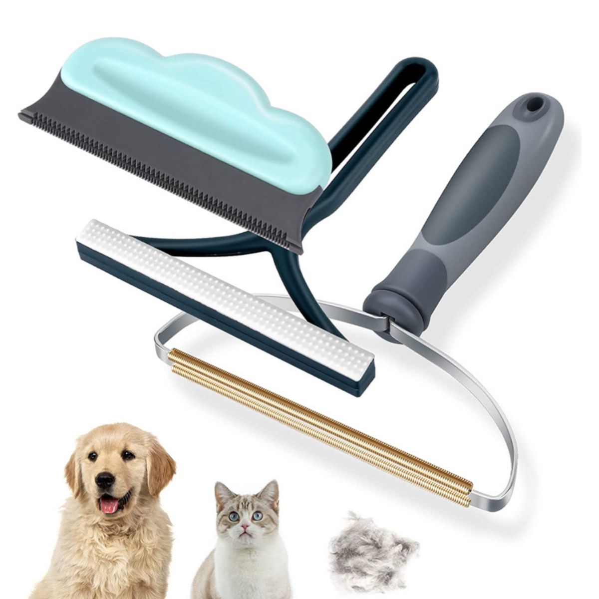 ATURE - Removedor De Pelo Para Perros Y Gatos Raspador De Alfombras