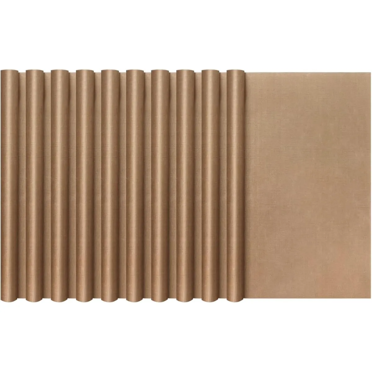 KUANGYE - 10 Laminas De Teflon Multiuso Sublimacion, Cocina 30x40Cm Antiadherentes Resistentes Al Calor