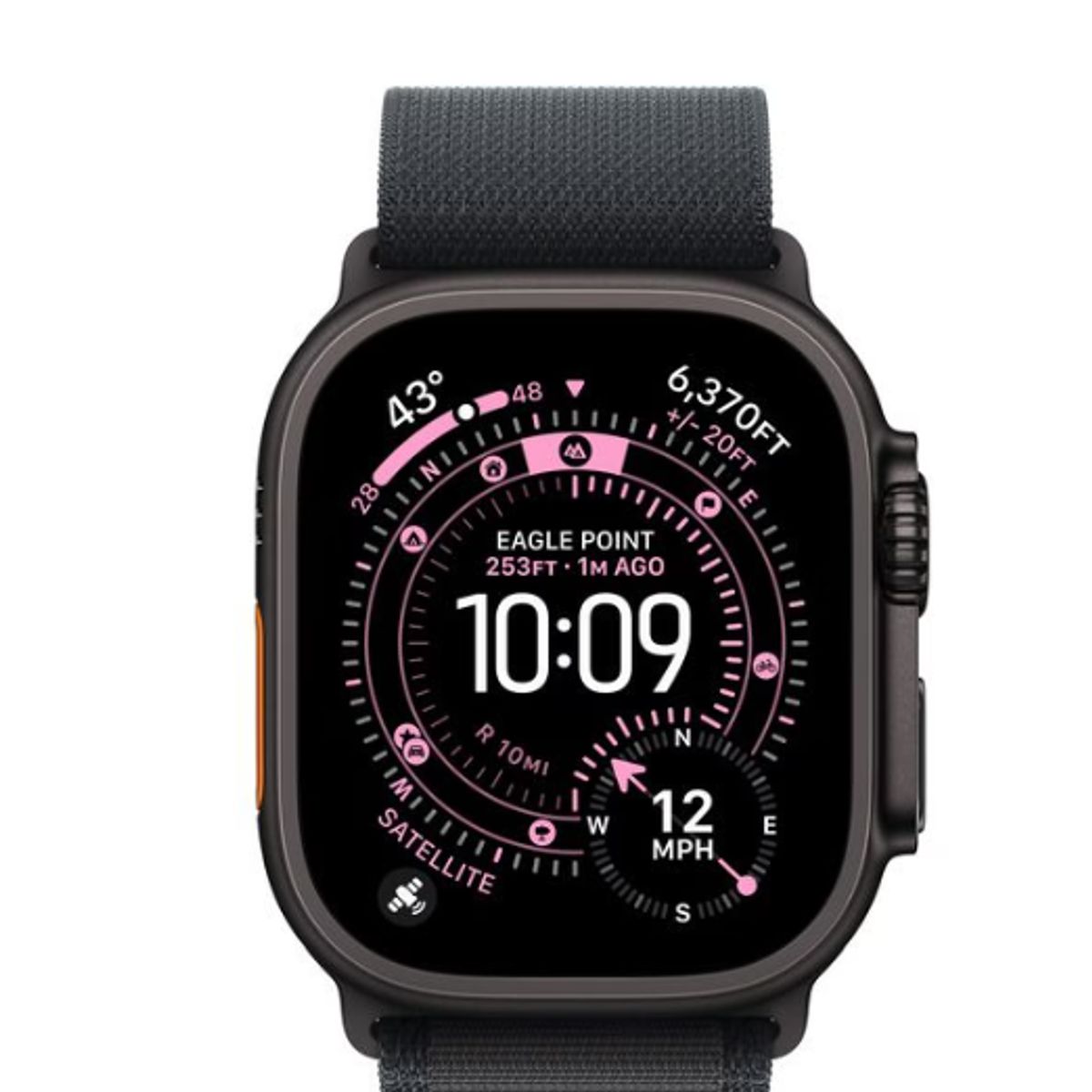 APPLE - Apple Watch Ultra 3 Negro  TRAIL LOOP L