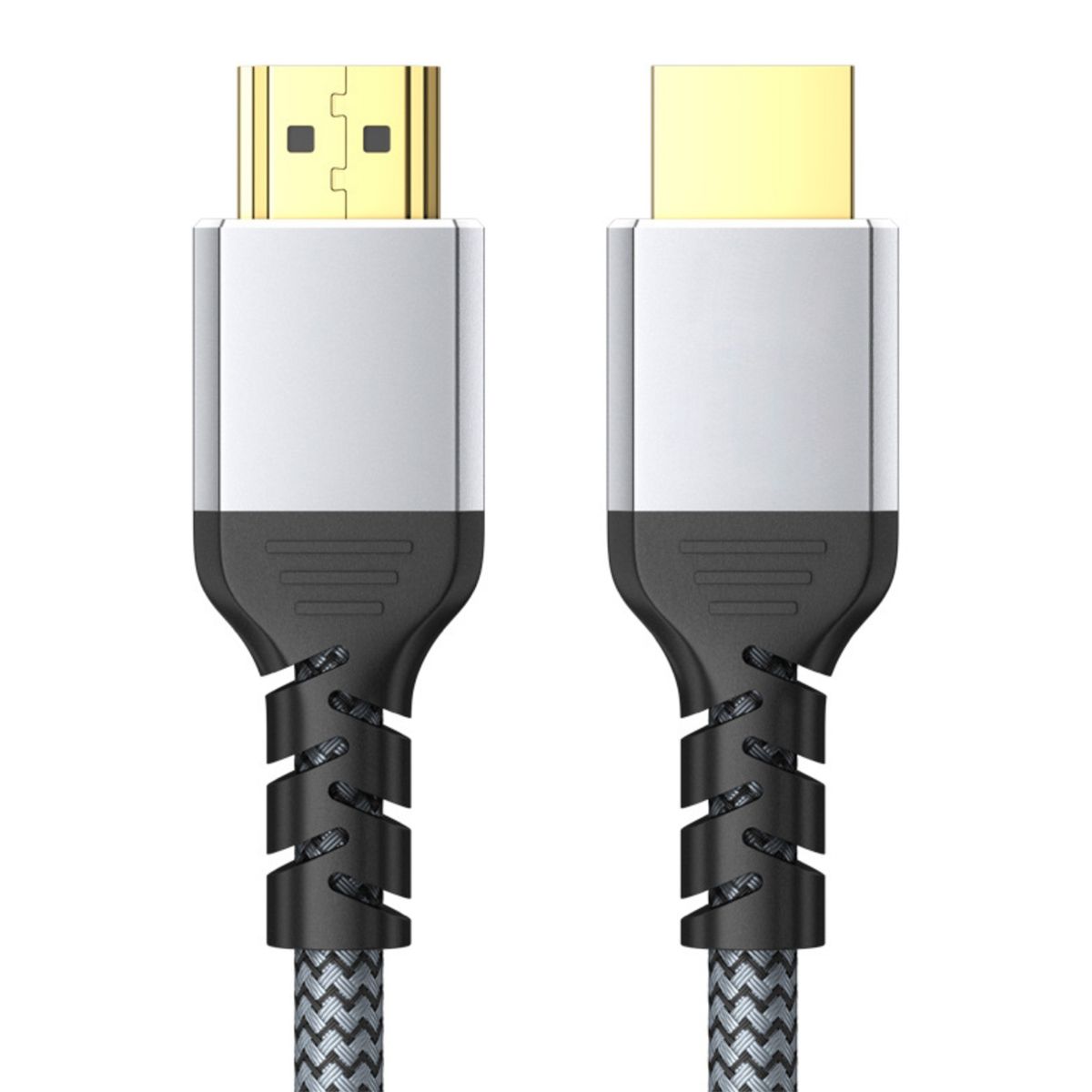 GENERICO - Cable HDMI 2.1 8K Trenzado Para TV, PC, Monitor y Proyector 3 Metros