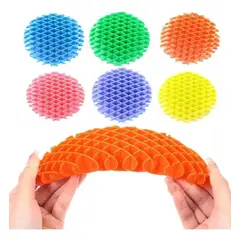 KUANGYE - Pack 6 Gusanos Juguete Sensorial Antiestres Tdah