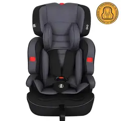 LUBABYCAS - Silla De Auto Butaca 9-36KG 12 Años Gris WE05