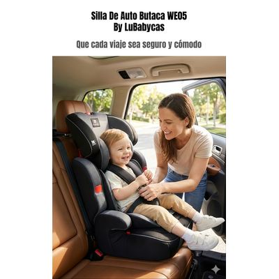 Imagen 2 del producto Silla De Auto Butaca 9-36KG 12 Años Gris WE05