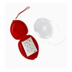 GENERICO - Mascarilla RCP Pocket Mask con Válvula Primeros Auxilios