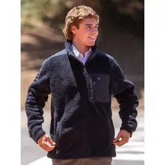 MAUI AND SONS - Poleron Chiporro Escolar Oceana Azul Hombre