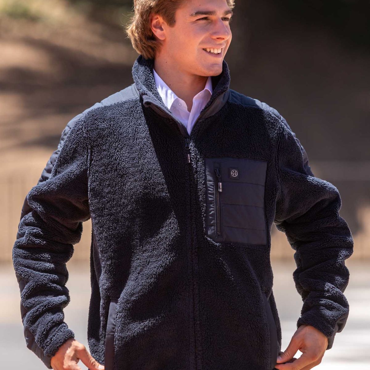 MAUI AND SONS - Poleron Chiporro Escolar Oceana Azul Hombre Maui and sons