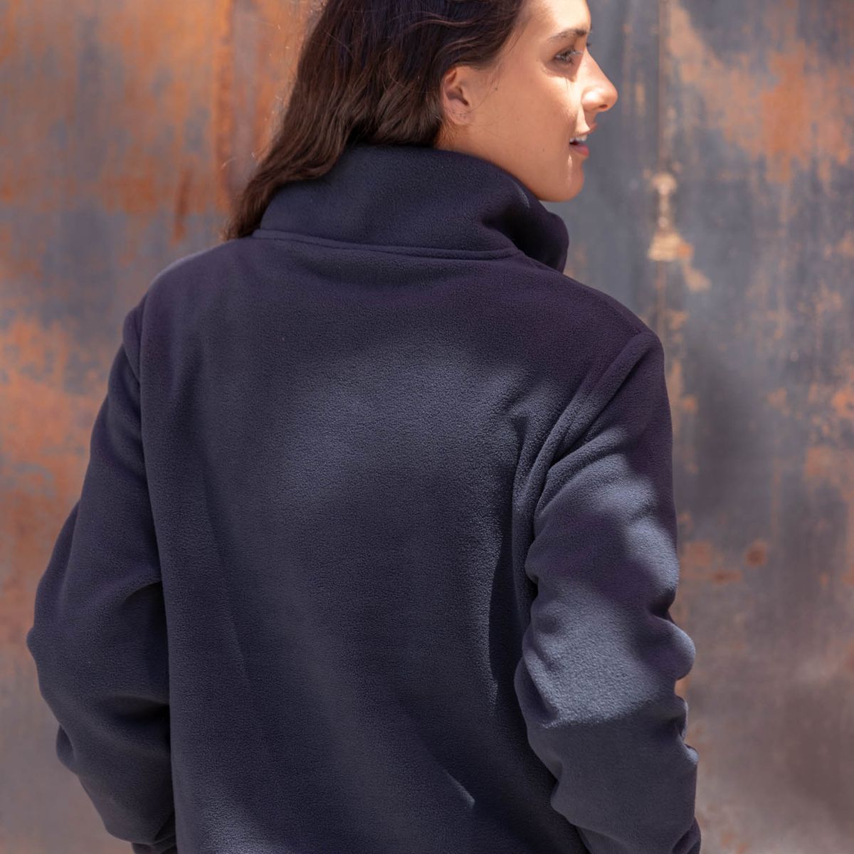 MAUI AND SONS - Poleron Escolar Kairos Azul Mujer Maui and sons