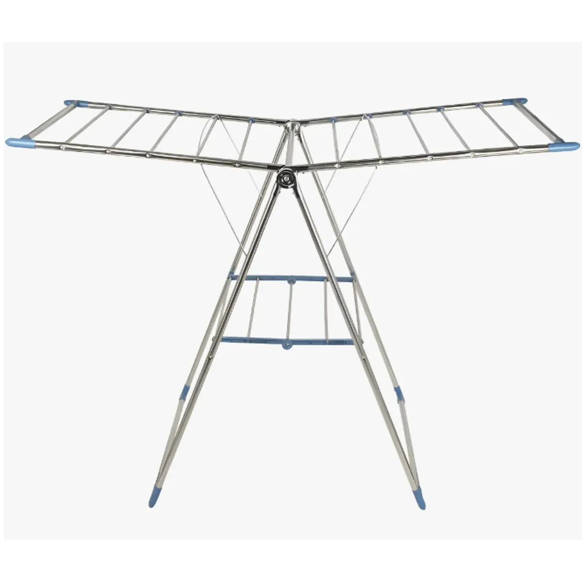 OKAY - Tendedero Plegable De Metal De 2 Niveles