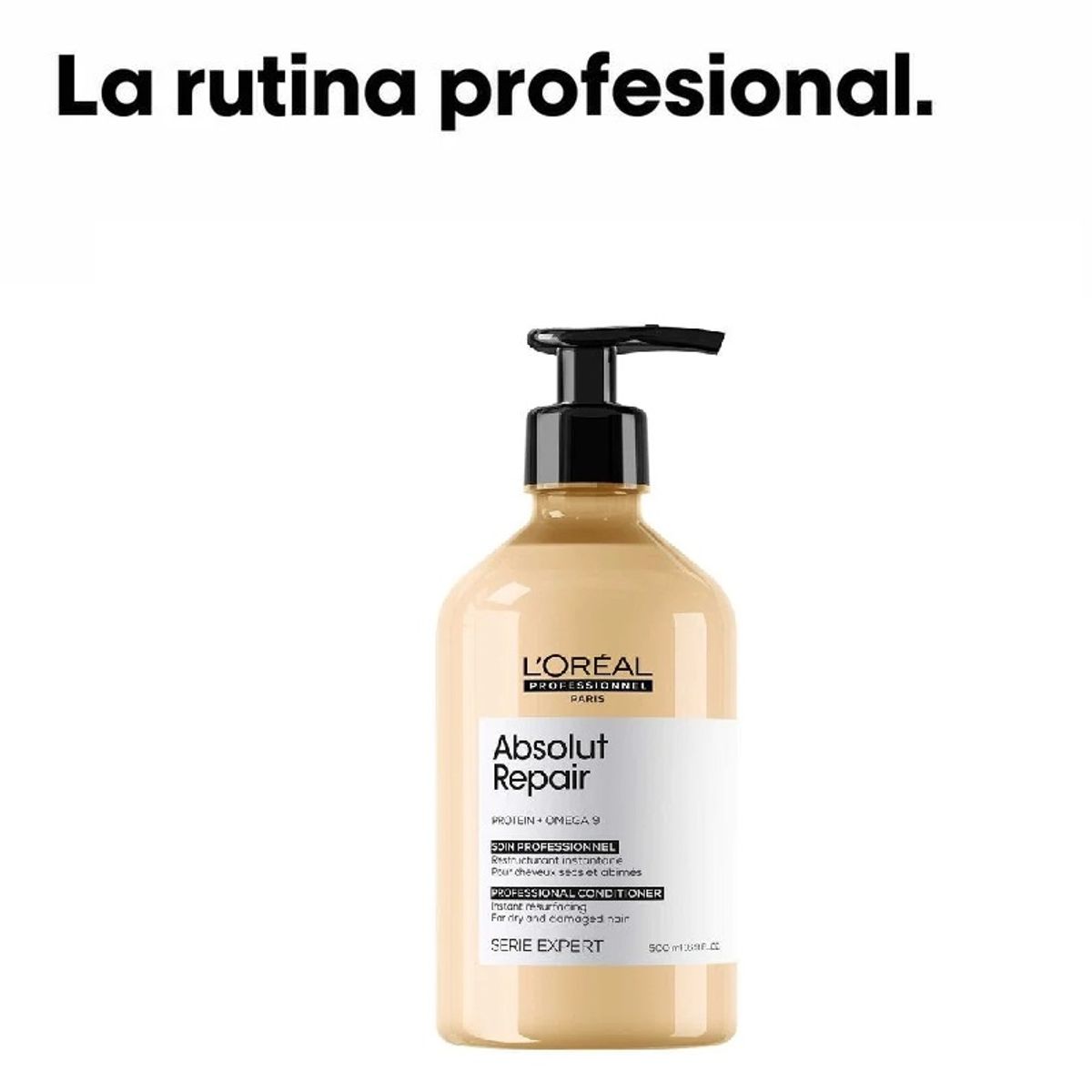 LOREAL PROFESSIONNEL - Acondicionador Loreal Absolut Repair 500ml