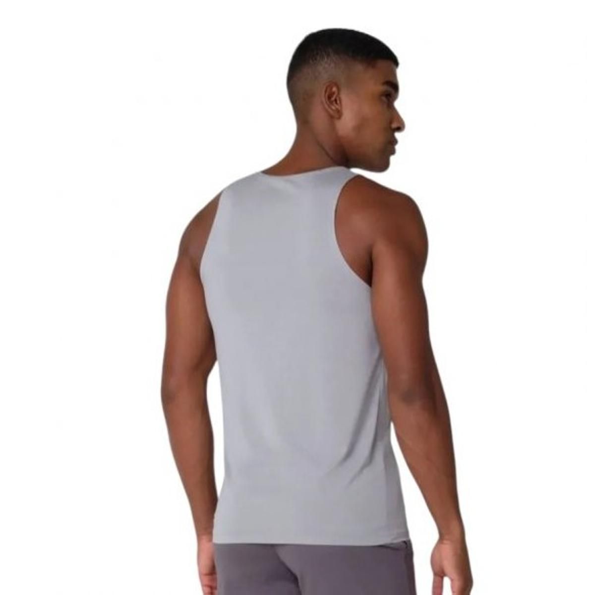 FILA - Polera Fila Sport Melange Lux S/M Hombre Gris