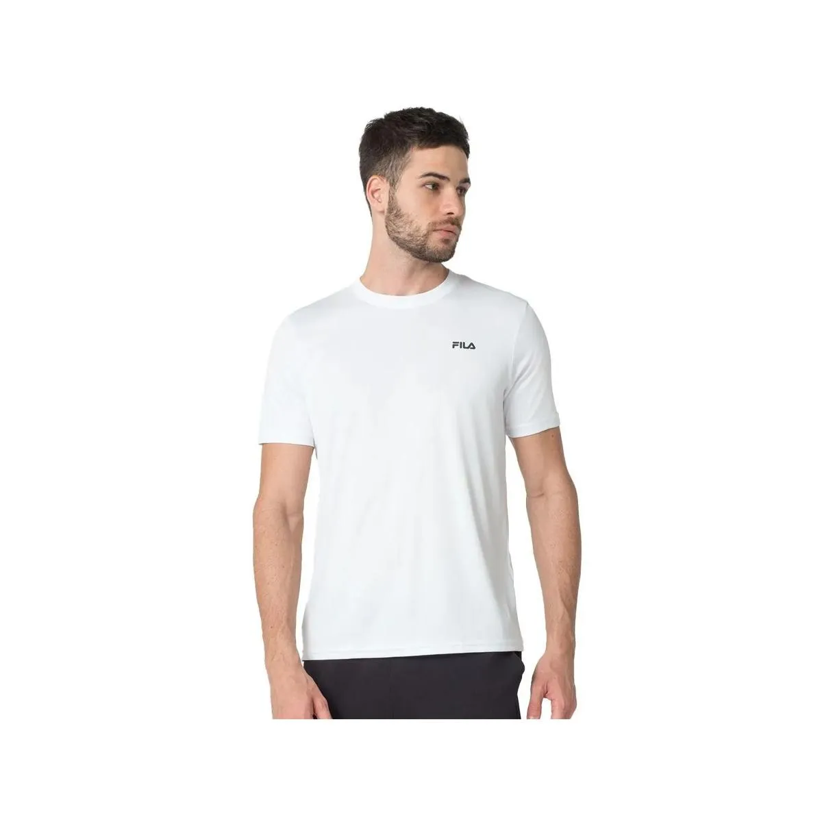 FILA - Polera Fila Basic Sports II Hombre Blanco