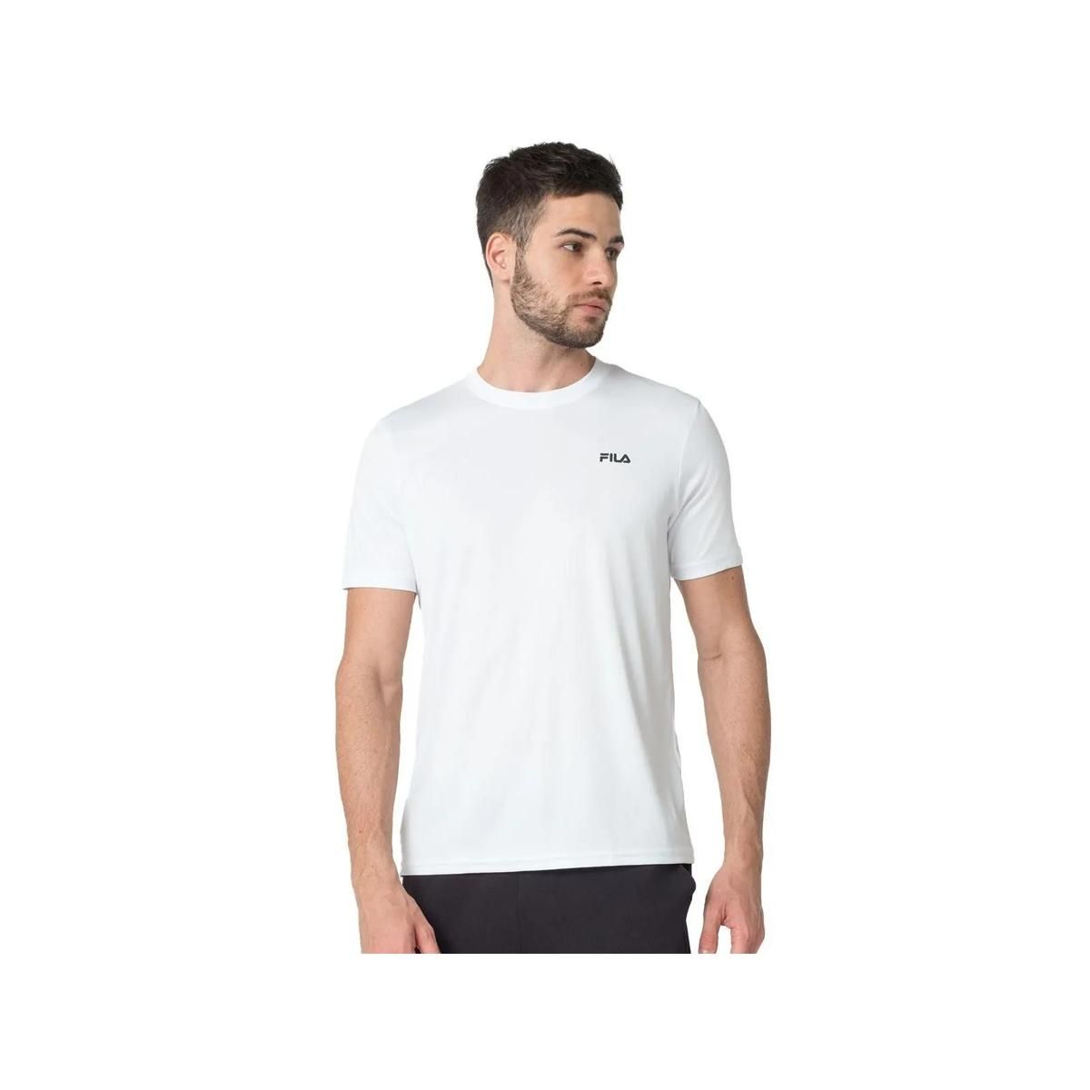 FILA - Polera Fila Basic Sports II Hombre Blanco