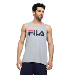 FILA - Polera Letter Mid S/M Hombre Gris