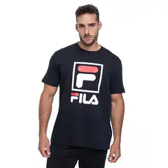 FILA - Polera Stack New Hombre Negro