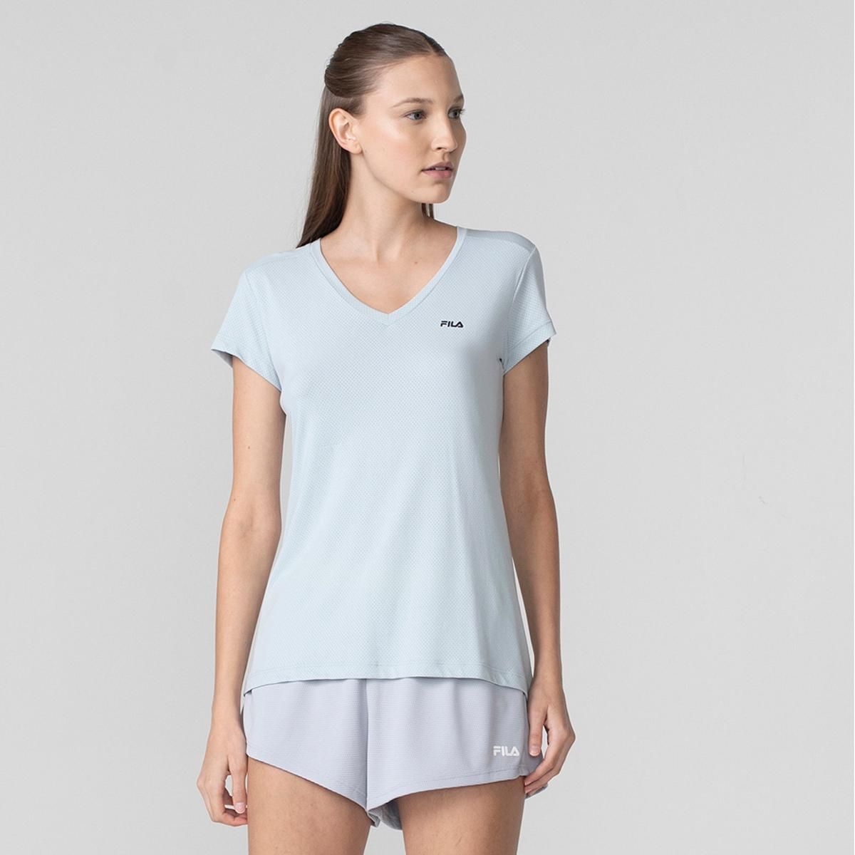 FILA - Polera Fila Dots II Mujer Gris